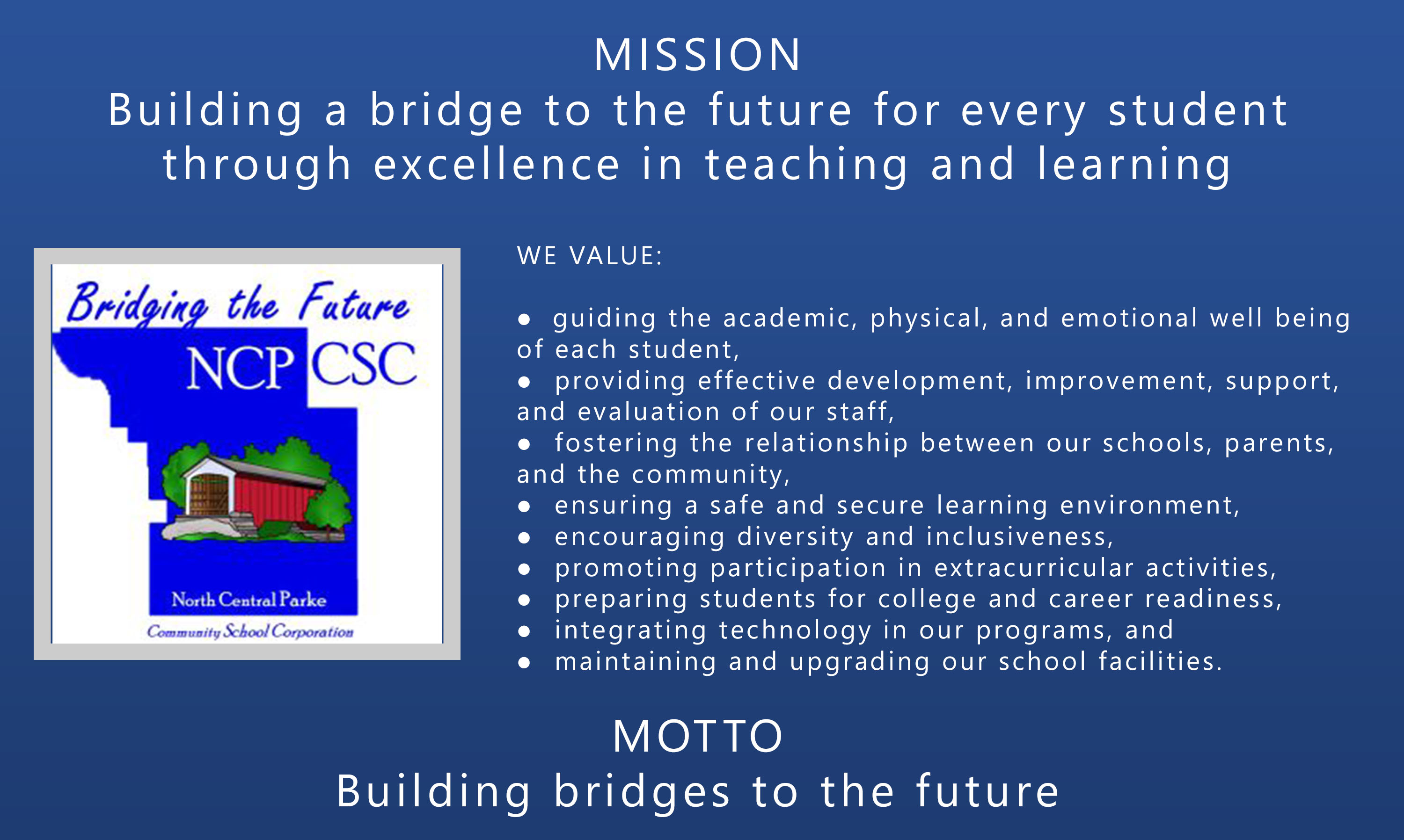 Corporation North Central Parke Community School Corporation